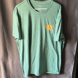 Sonoma Green Short Sleeve Tee with Yellow Accent